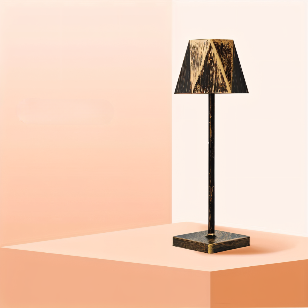 PolyNova - Lampada da Tavolo LED Esagonale Portatile - Impermeabile e Ricaricabile