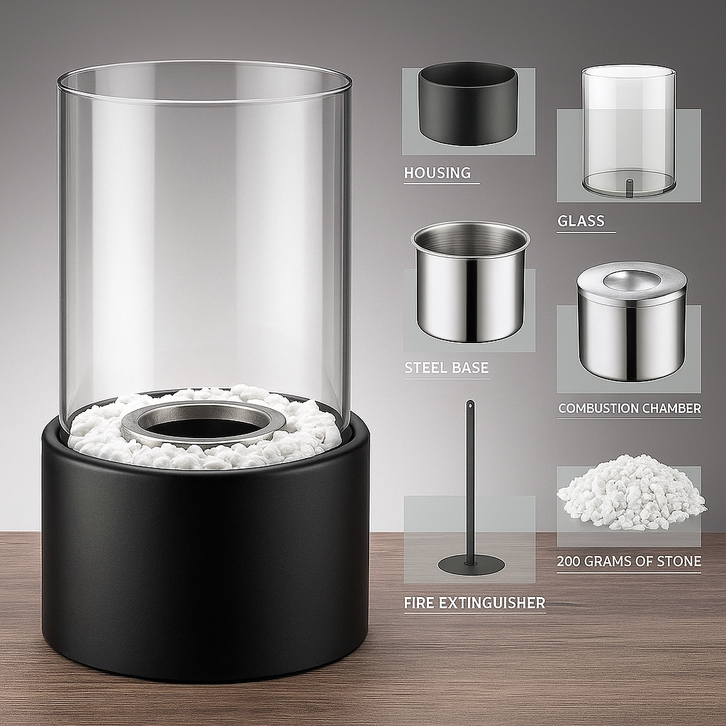 CozyFlame – Przytulne ciepło, bez dymu i kłopotów