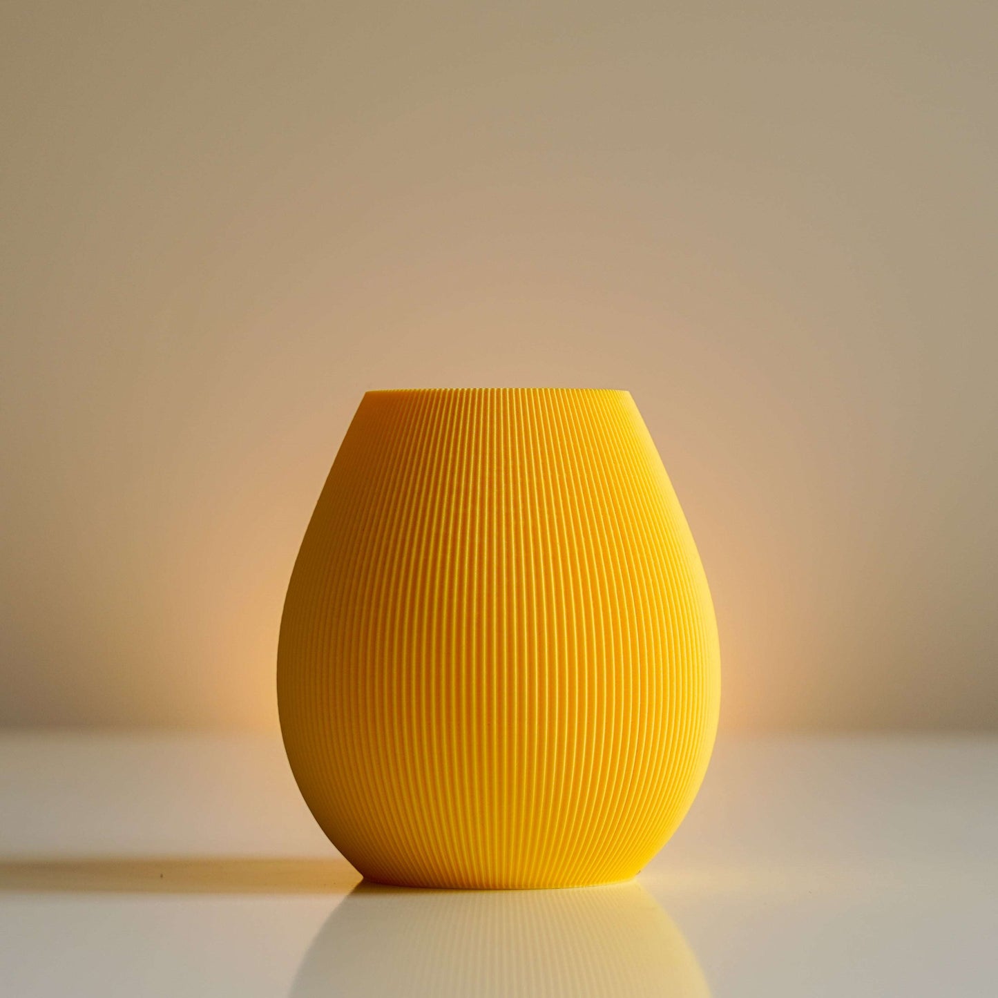 EcoVase | Vaso per fiori rotondo sostenibile