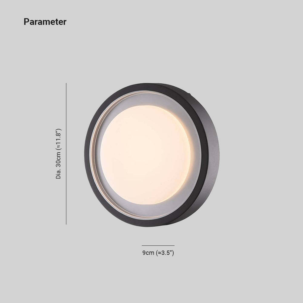 Buiten Wandlamp/ Plafondlamp Inbouw