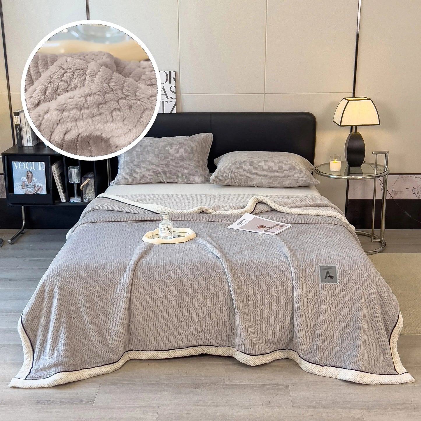 Coral Fleece Flanel Koce na łóżka – Miękkie i przytulne do użytku domowego