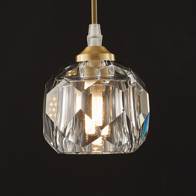 1-Lampa wisząca z kryształami