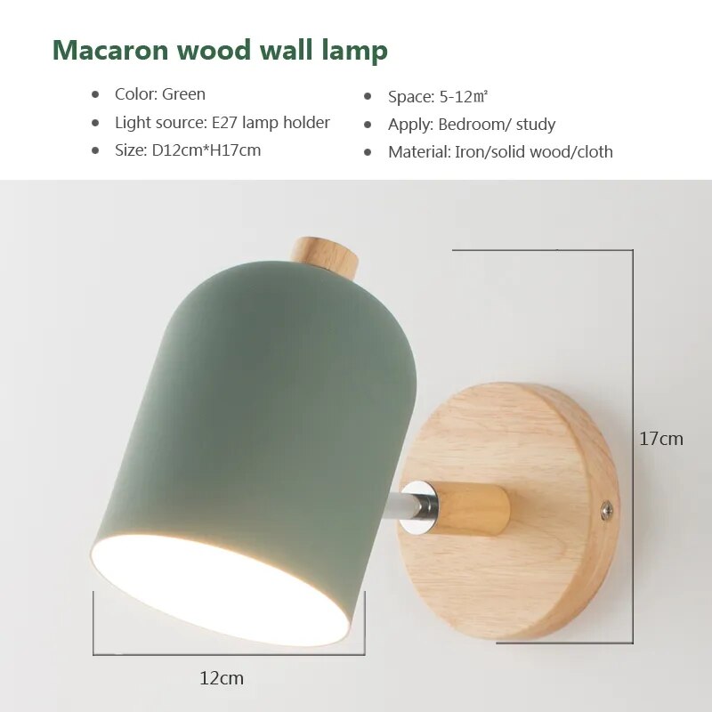 LumoLight - Scandinavische wandhanglamp van hout