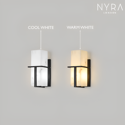 Arlen Outdoor Marble Wall Light