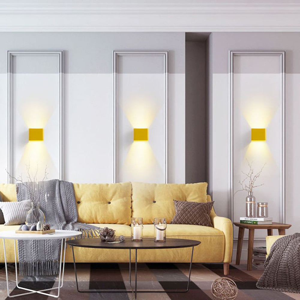 Orr Lampada da Parete Quadrata Moderna