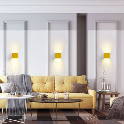 Orr Lampada da Parete Quadrata Moderna