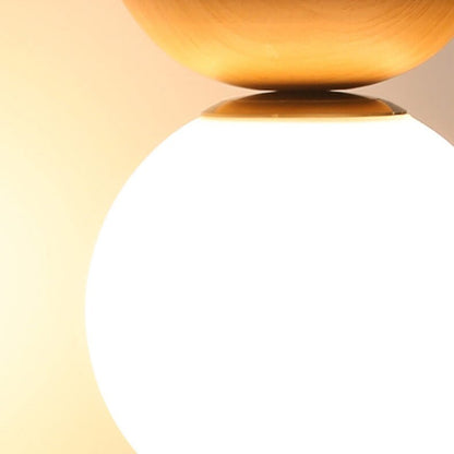 Hikari Plafondlamp – Minimalistische LED Lamp met Houten Frame