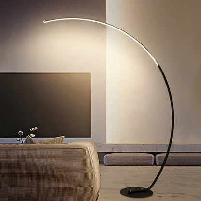 Lampada da terra design dimmerabile LUMORA con luce LED calda (2700K)