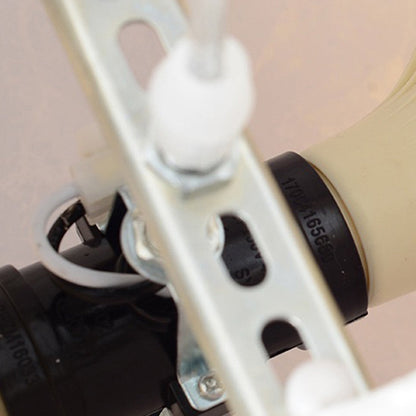 CloudNova - Designerska lampa wisząca LED Chmura biała PVC/bawełna