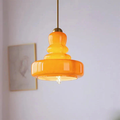 FormaLume | Lampada da soffitto in vetro Bauhaus elegantemente sagomata