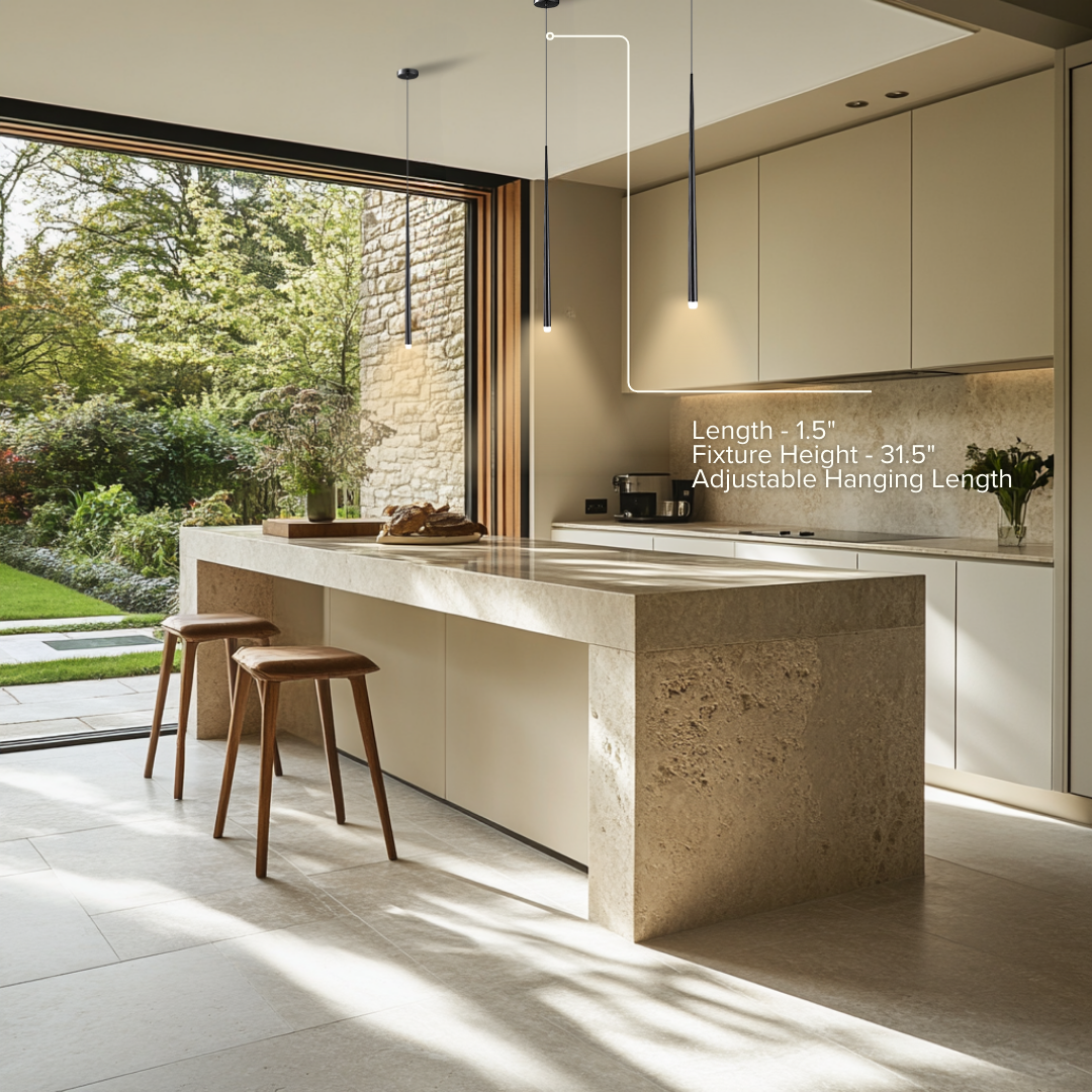 VIRENNA Lampa wisząca – Regulowana LED w kształcie kropli z ciepłym światłem