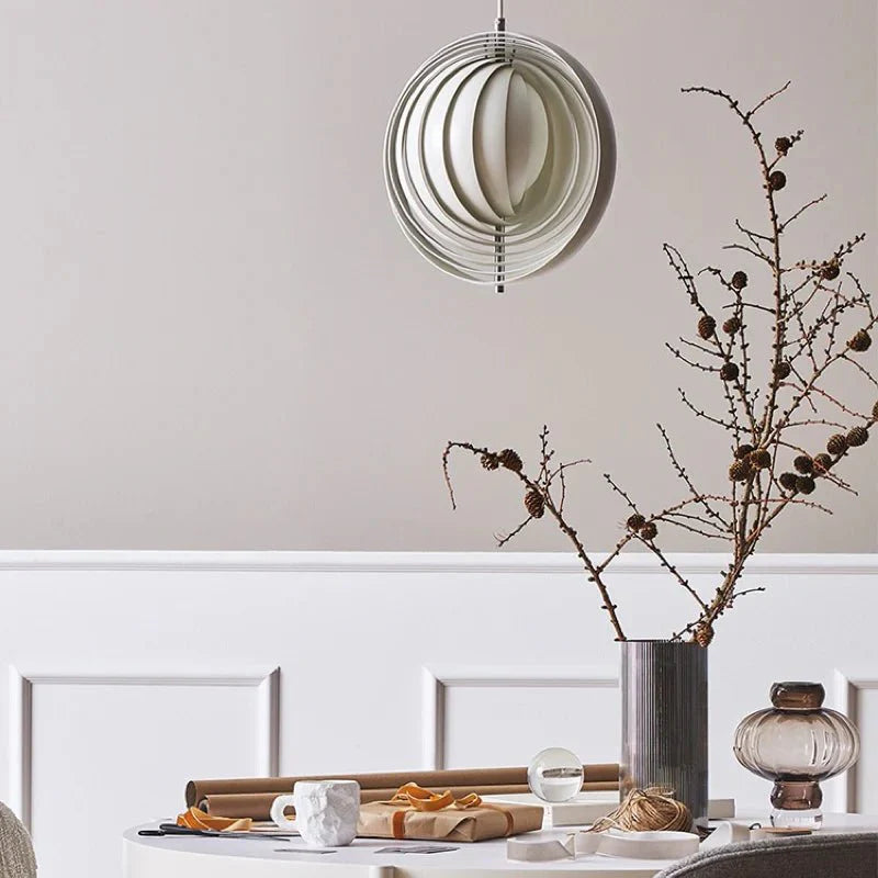 NebulaSpin Lampada a Sospensione – Punto Luce di Lusso e Moderno per Ogni Ambiente