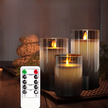 Candleset Lux - Set di Candele LED Tremolanti per Decorazione