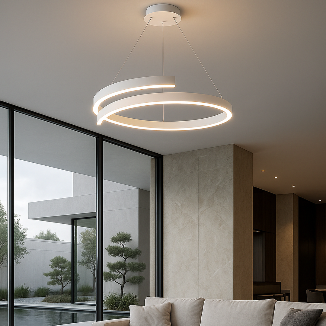 Lampada da soffitto LED NALA – Dimmerabile con luce bianca calda e fredda