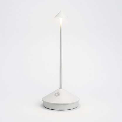 Lumelair | Minimalistyczna lampa stołowa LED - wodoodporne i ściemnialne oświetlenie bezprzewodowe