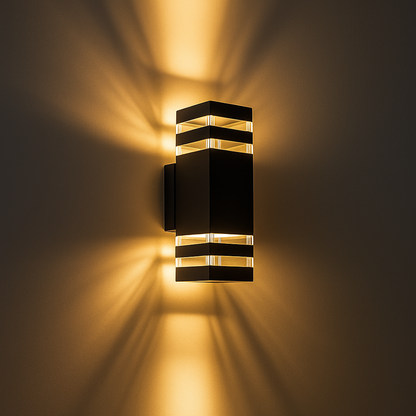 TORCHA | Nowoczesna lampa ścienna – Wodoodporne aluminium – Projekt Johathena Wooleya – Do użytku wewnętrznego i zewnętrznego