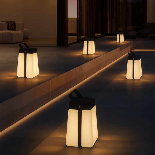 SAVANNIA | Lampada Solare da Esterno – Lampada da Giardino LED in Stile Scandinavo – Resistente alle Intemperie – Alluminio Nero Opaco – Design Nordico