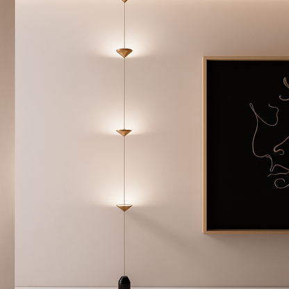 Keilana – Lampada da terra minimalista da pavimento a soffitto