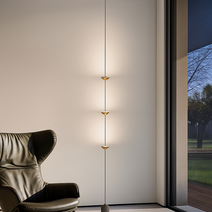 Keilana – Lampada da terra minimalista da pavimento a soffitto