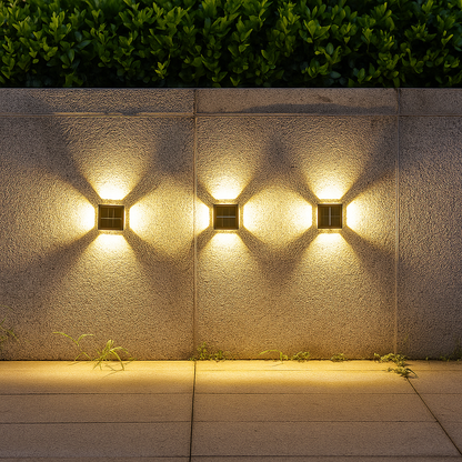 Solara | LQ Lampa ścienna zasilana energią słoneczną