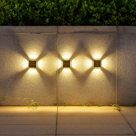 Solara | LQ Lampa ścienna zasilana energią słoneczną