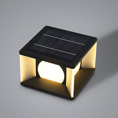 Arvella | Lampada Solare Ambientale con Sensore – IP65 Resistente alle Intemperie – Illuminazione Esterna a LED