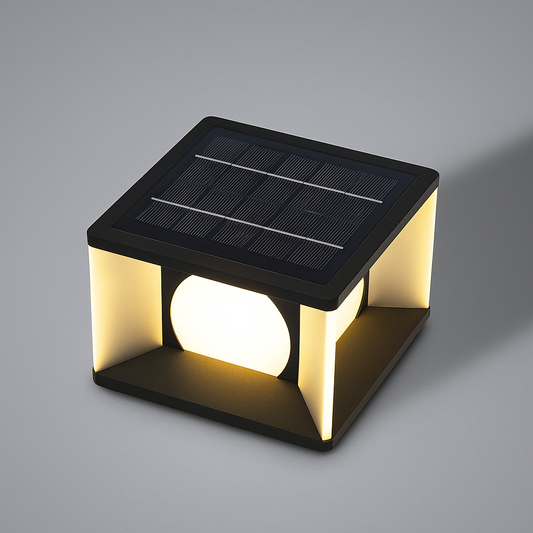 Arvella | Lampada Solare Ambientale con Sensore – IP65 Resistente alle Intemperie – Illuminazione Esterna a LED