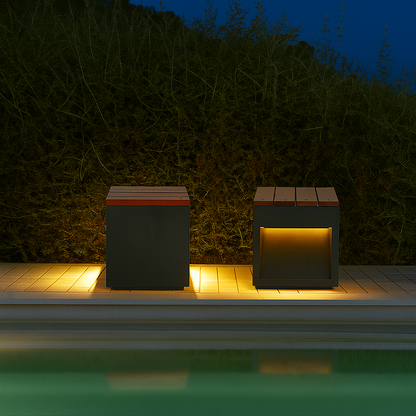 SpiraLux | Nowoczesna lampa zewnętrzna ze stali nierdzewnej – LED – IP65 – 11–15W – AC 110–240V