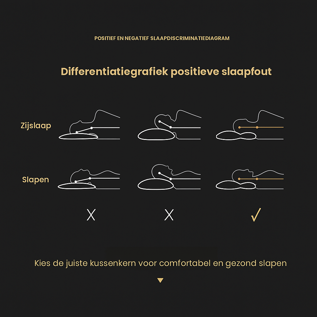 NeckAlign Pro | Cuscino Ortopedico & Ergonomico – Con Funzione Massaggiante – Fibra di Soia – Traspirante & Riduce la Pressione