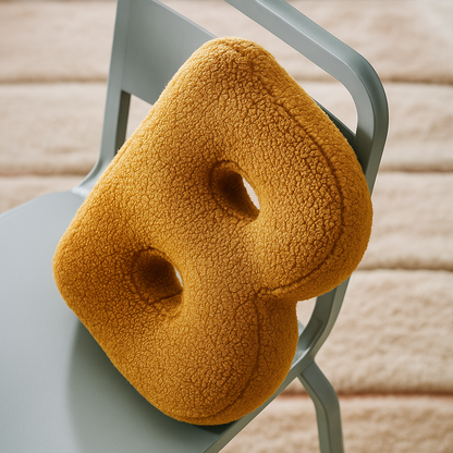 LettraLuxe | Cuscino Lettera in Velluto – da A a Z