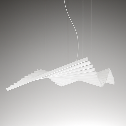 Waves Chandelier | Draaibare Design Hanglamp – 2700K-6500K – Verstelbaar & Stijlvol