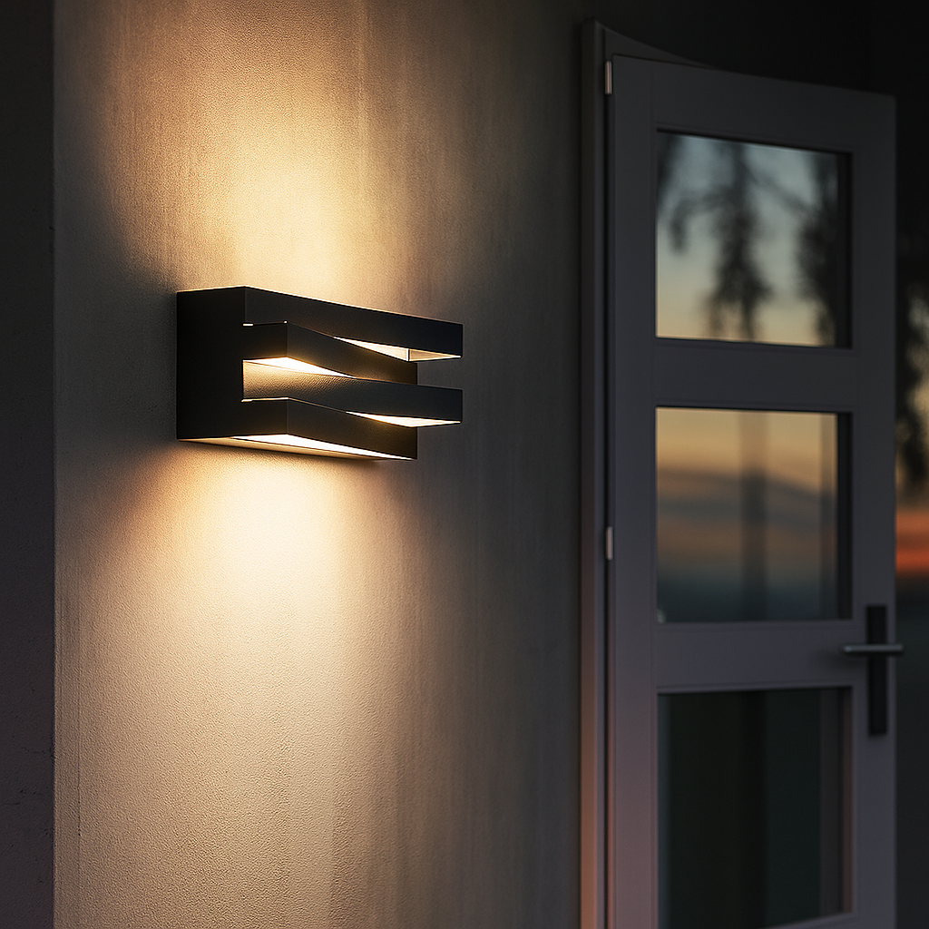 Lampa Ziggy Zag – Nowoczesna Lampa Zewnętrzna IP65 | LED | Czarna lub Biała | 2 Rozmiary