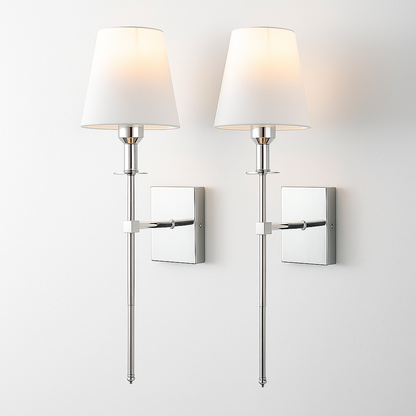 LumoWall Duo | Set van 2 Stijlvolle Wandlampen voor Binnen – Warm LED-licht