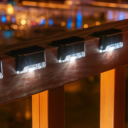 Solar-Glow | Lampade da Esterno Autoadesive a Energia Solare 5+5 GRATIS