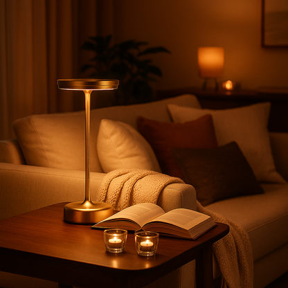 Lumoa | Lampada da Tavolo LED Wireless per Interni ed Esterni