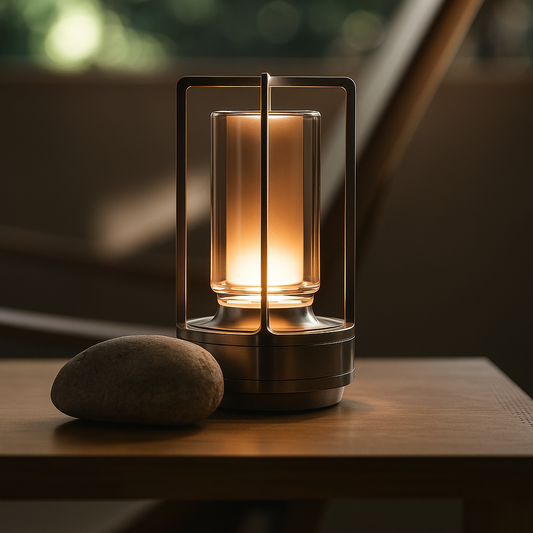 LumenAura | Draadloze LED-Lantaarn met Dimbaar Licht