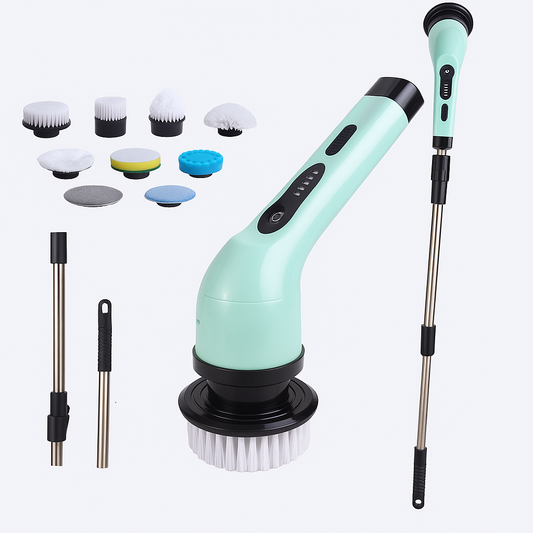 SpinMopX™ – Elektrische Reinigingsborstel met Display (9-in-1)