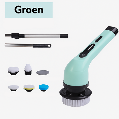 SpinMopX™ – Elektrische Reinigingsborstel met Display (9-in-1)