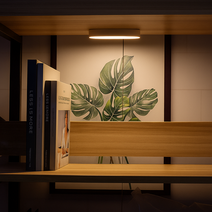 LED USB Ładowalna Bezprzewodowa Lampa Ścienna z Czujnikiem Ruchu