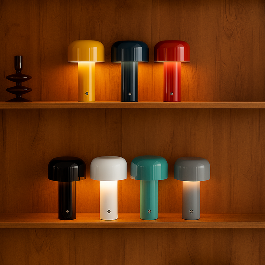 GlowFungo | Draadloze Tafellamp in Paddenstoelvorm