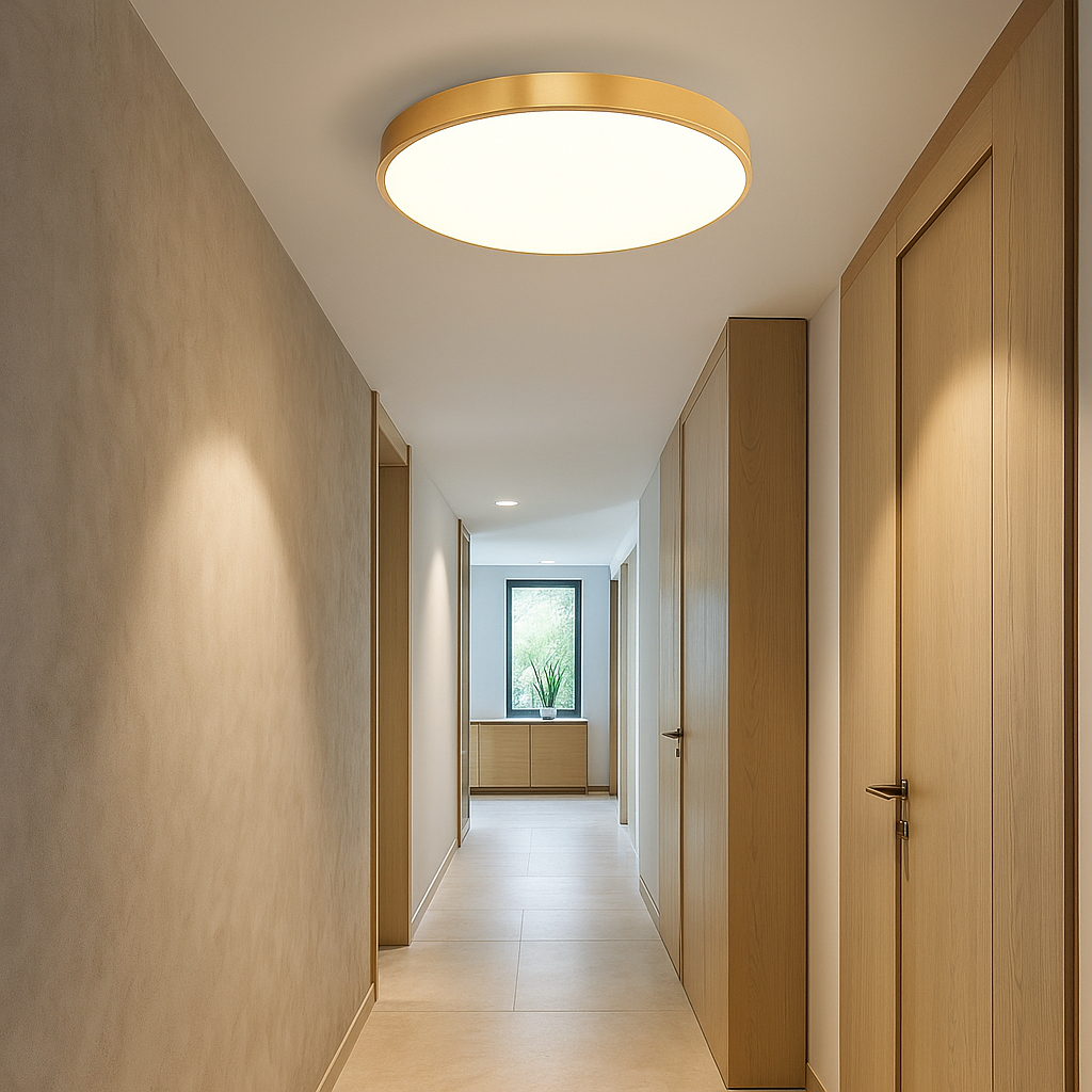 SvelteLight – Elegancka lampa sufitowa LED w stylu skandynawskim