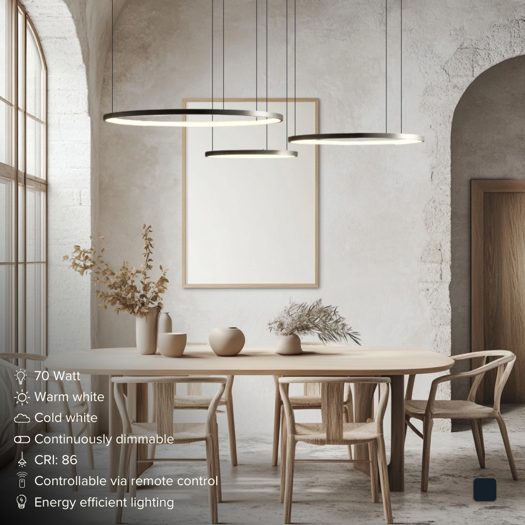 LUNÉA Lampada da parete – Design senza tempo con attacco E27 e luce accogliente