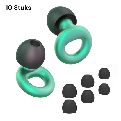 ZenSilence™ | Silikonowe zatyczki do uszu do snu, pracy i pływania (4 rozmiary)