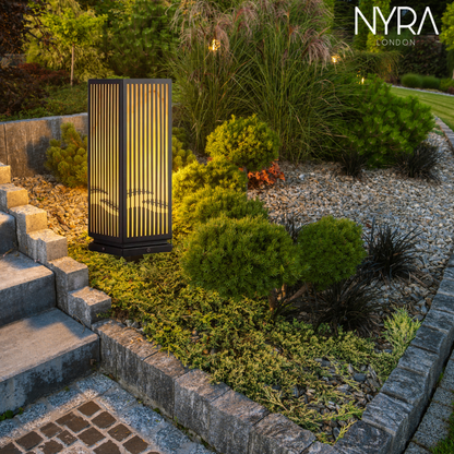 Lampada da pilastro moderna da esterno Mason