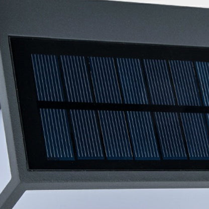 LYNORA Lampa solarna naścienna – prostokątny design z akrylu z czujnikiem ruchu – IP65 – lampa LED na zewnątrz