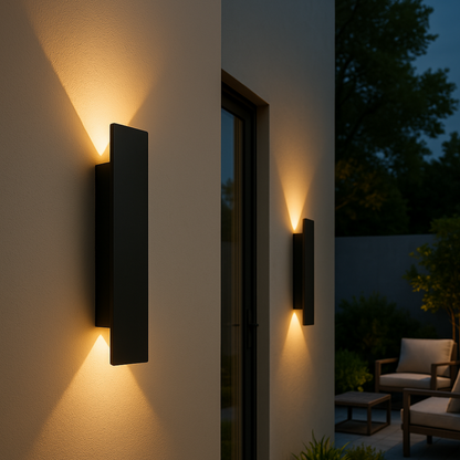 Streamline Lampada da Parete LED per Esterni – Disponibile in 4 Misure