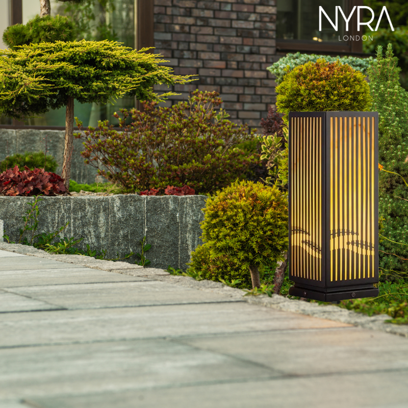 Lampada da pilastro moderna da esterno Mason