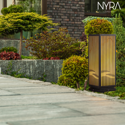 Lampada da pilastro moderna da esterno Mason