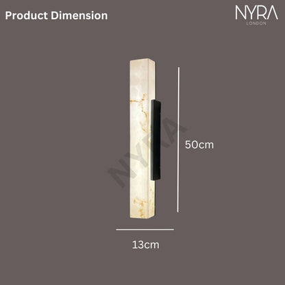 Zoya Outdoor Marble Wall Light