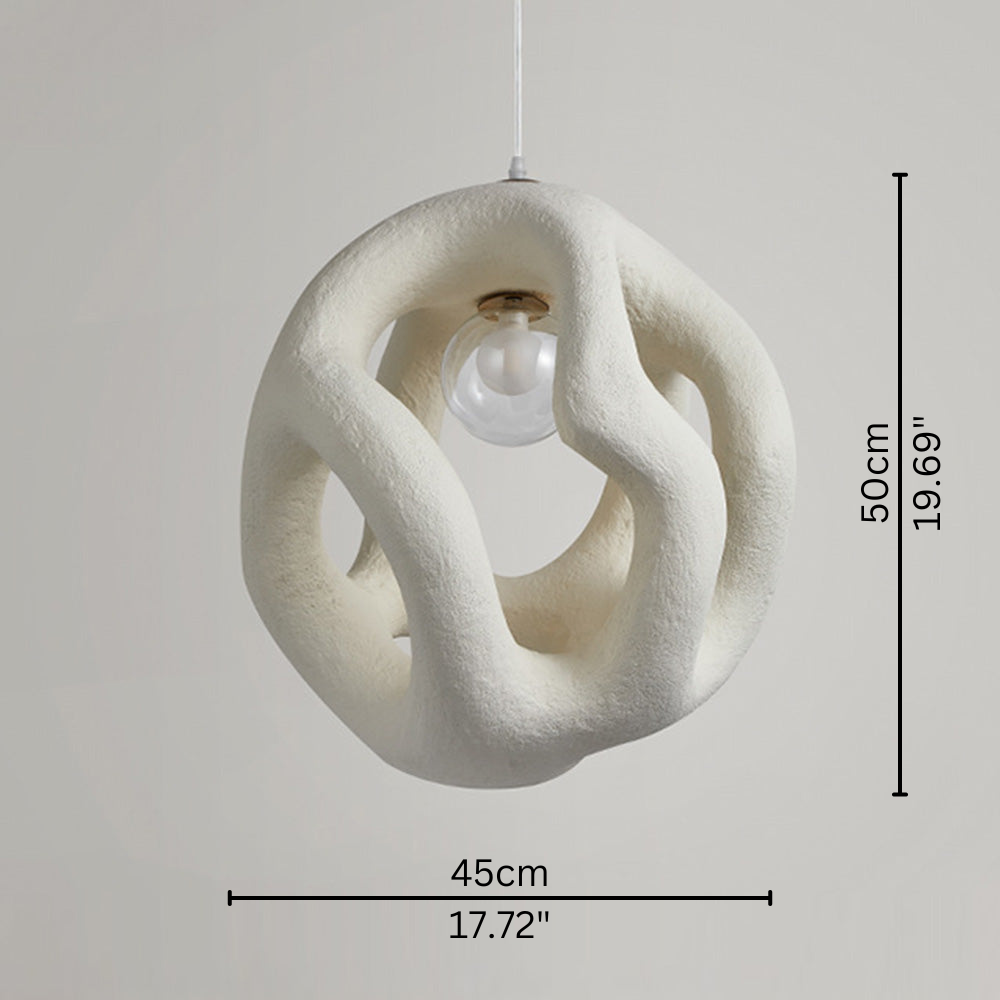 WabiSab - Lampada da soffitto asimmetrica moderna dal design minimalista